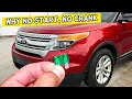 Why Ford Explorer Not Starting Does Not Crank Turn Over 2011 2012 2013 2014 2015