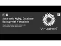 How to schedule auto backups for MySQL databases with Virtualmin