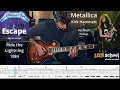 Download Lagu Metallica Escape Kirk Hammett Guitar Solo (With TAB)