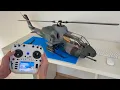 Lagu Bell AH-1 Cobra Helicopter 🫡 | Unboxing, Assembly \u0026 Test Flight | FLISHRC | Stirlingkit