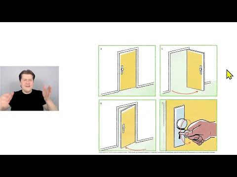 Door 🚪🔑 Open and Close | English Basic Vocabulary | Easy English Comprehensible Input for Beginners
