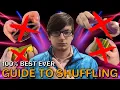 HOW TO SHUFFLE POKEMON CARDS DAMAGE FREE