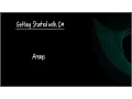 C Beginner Tutorial 11 - What are Arrays and How to Use Them