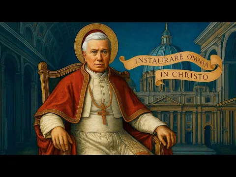 Image of St. Pius X, Patron Saint of Traditional Catholics video
