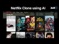 I created Netflix clone in just 10 mins using AI Bolt new Angular Project