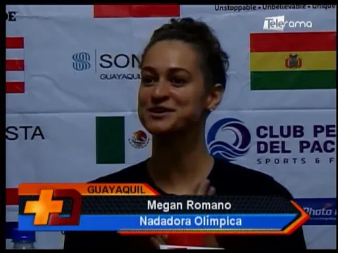 Campeona olímpica Megan Romano dictó clínica deportiva en SEK