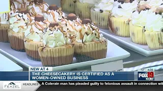 The Cheesecakery is certified as a women-owned business