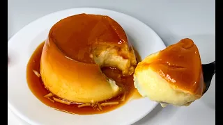 كيف تصنع اطيب كريم كراميل بدون فرن