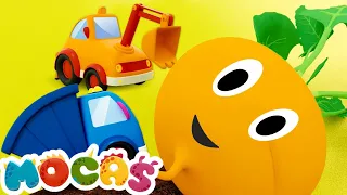 MOCAS Arabalar ile Eğlenceli Şarkılar! Kocaman Şalgam Hikâyesi 🚜🎵