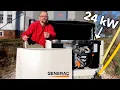 Emergency Standby Generator Install DIY Start to Finish Generac 24kW Backup Generator