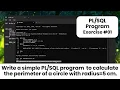 Oracle practice exercises with solutions
