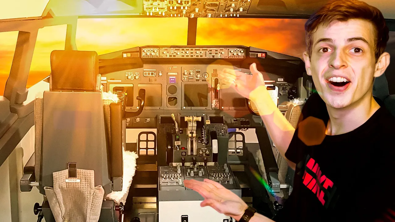O PAINEL DO MEU COCKPIT DE AVIÃO