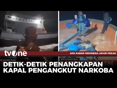 TNI AL Amankan Satu Kapal Asing Bawa 1,9 Ton Narkotika