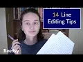 14 Easy Line Editing Tips