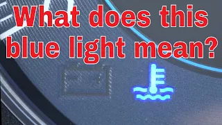 What is the Blue Light on my Subaru Dashboard