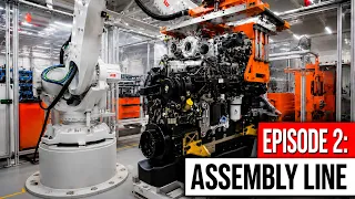 How to build over 100 tractor engines per day