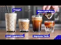 Download Lagu All Iced Coffee Drinks Explained: Cold Brew vs Iced Latte vs Frappe and more!