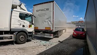 Getting This Truck Out of here Takes Guts