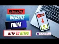 Redirect your Website from HTTP to HTTPS Using htaccess File