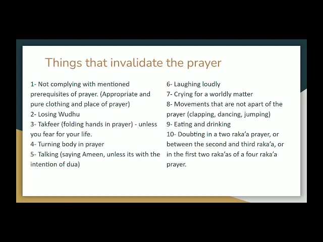 1- Furu Al-Din Course - Prayer- Sayed Saleh Qazwini