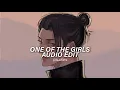 Download Lagu One Of The Girls (Tiktok Version) - The Weeknd, JENNIE, Lilly-Rose Depp [Edit Audio]