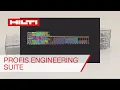 Hilti PROFIS Engineering Suite For Faster Easier Structural Connection Design