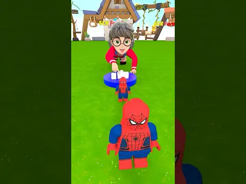 Spider man LEGO or Spider man ROBLOX #roblox