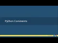 07 - Python Basic Concepts Python Comments In Malayalam