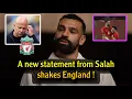 Lagu Mohamed Salah's new statement about Liverpool after scoring a goal in the match between Egypt and Zi