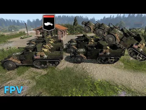 COH3 FPV Battling against the 75mm M3 Phalanx