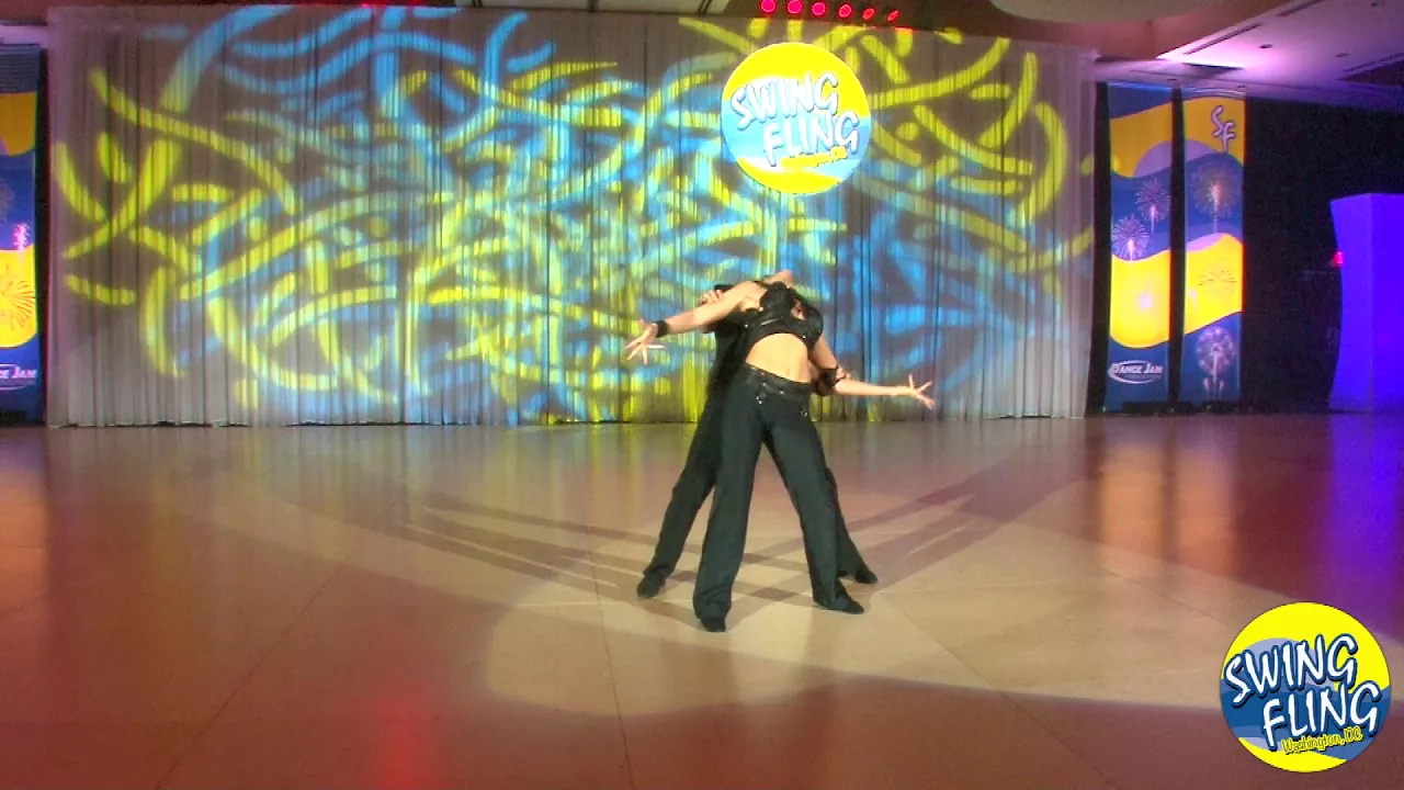 Swing Fling 2017 Superstar Show Gary McIntyre & Susan Kirklin