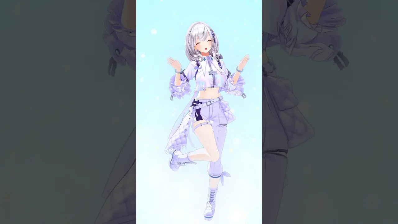 【きゅーぴっど。】かなたんの新曲おどってみた✨【白銀ノエル】#shorts