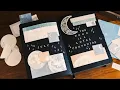 July Bullet Journal Setup Pastel Moon Stars Theme Blackout Notebook Ideas