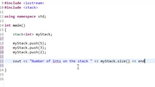 Learning C 47 STL Stack