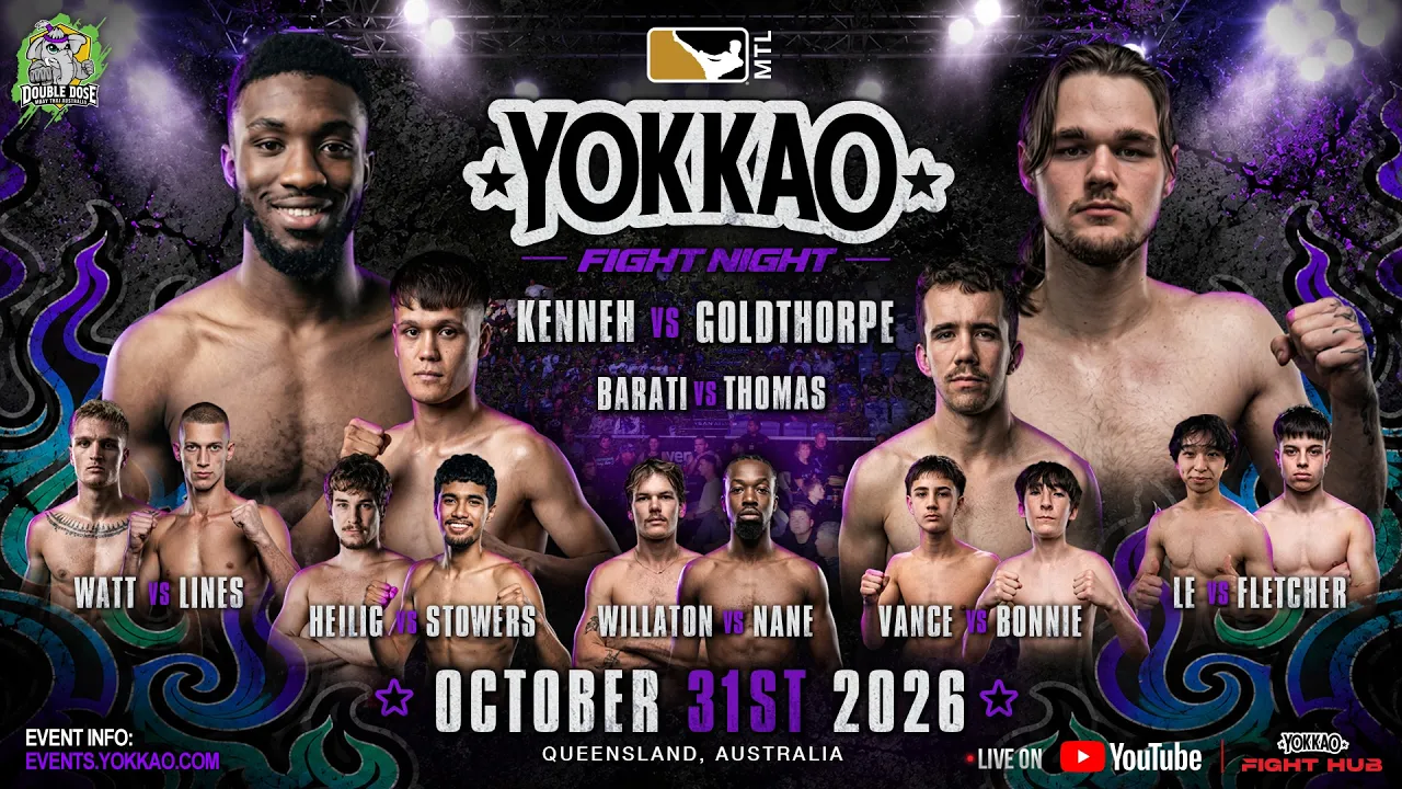 YOKKAO Fight Night Queensland 2026-10-31 10:02