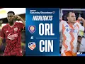 Orlando City vs FC Cincinnati Full Match Highlights Saturday Showdown
