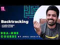 Backtracking N-Queen Problem Sudoku Solver Java and C Anuj Bhaiya DSAOne Course