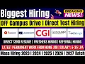 Rupeek LanceSoft CGI GlobalLogic Techsopi Biggest Off-Campus Drive 2024 2025 2026 2027 Batch