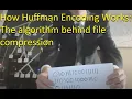 Huffman Encoding Example Zipping Compressing Text
