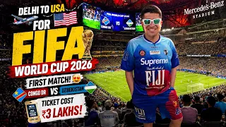 I BOUGHT Rs.3 LAKHS TICKET for FIFA WORLD CUP 2026 - MERA FIRST FIFA MATCH !! ⚽️🏟️😍