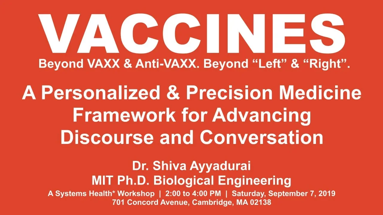 Beyond VAXX & Anti-VAXX. Beyond “Left” & “Right.” Personalized & Precision Medicine.