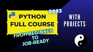 Python Tutorial - Python Full Course for Beginners With Projects