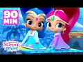 Lagu Shimmer \u0026 Shine's Magic Carpet Rides! ✨ #2 w/ Leah | 90 Minutes | Shimmer and Shine