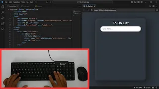ASMR Programming To Do List App in JavaScript No Talking