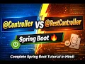 Difference between Rest Controller and Controller Java Spring Boot Interview