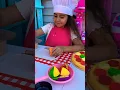 Lagu Cutting Food Toys Learn Vegetables 🥕 and Fruit🍊Names Good Habits for Kids #pretendplay #kidslearn