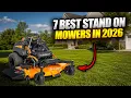 7 Best Stand On Mowers in 2026