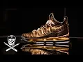 100 000 Diamond and Gold LeBron 15 - The Shoe Surgeon