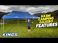 Adventure Kings 6x3m Camping Gazebo Features