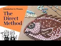 Beginner Mosaic Art Project How to Make a Mosaic Using the Direct Method in Unglazed Porcelain